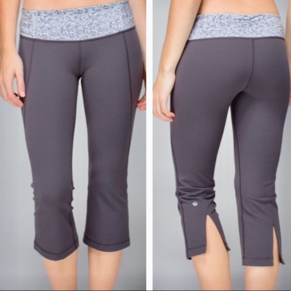 Lululemon Purple Gather & Crow Split Back